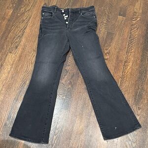 Stylish Black Flared Women Jeans